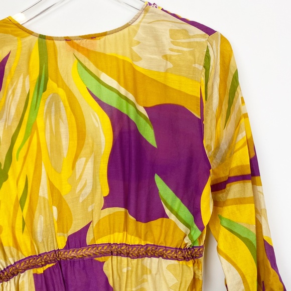 Hale Bob Cabana Embroidered Embellished Tunic M - Picture 6 of 13